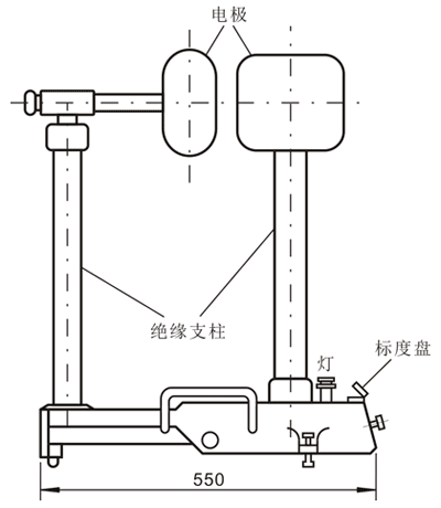 國產(chǎn)Q4-V型靜電電壓表結構圖